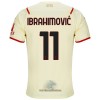 Officiële Voetbalshirt AC Milan Zlatan Ibrahimovic 11 Uit 2021-22 - Heren